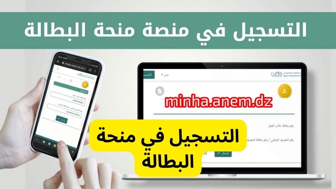 anem.dz رابط التسجيل في منحة البطالة الجزائرية 2024 عبر موقع لوكالة الوطنية للتشغيل إلكترونيًا