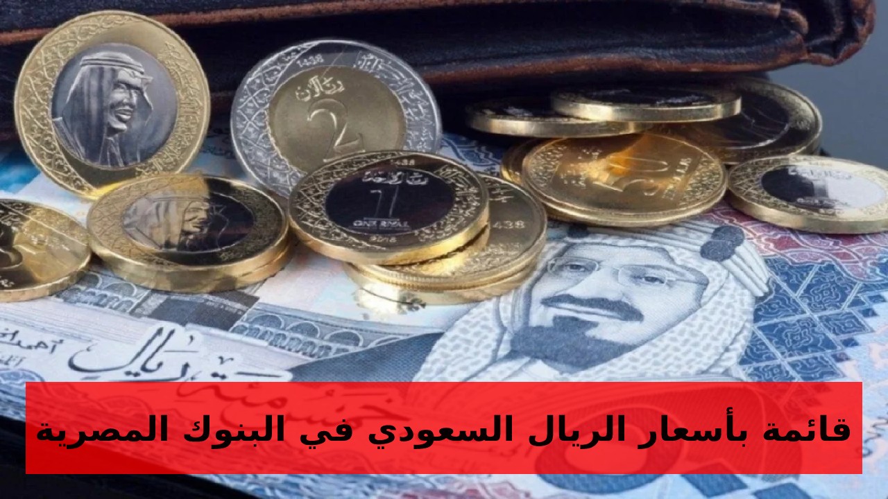 أخر تطورات اسعار العملة السعودية.. كم وصل سعر الريال السعودي أمام الجنيه المصري اليوم الأربعاء 9-10-2024