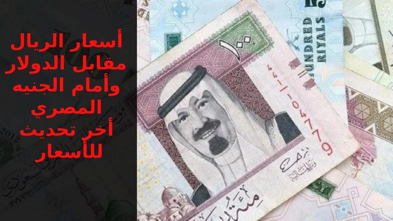 كم سعر الريال في البنوك انهاردة… قائمة بأسعار الريال السعودي مقابل الجنيه والدولار اليوم السبت 19-10-2024 في مختلف البنوك المصرية